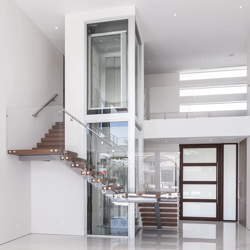 Exterior Small Home Lift